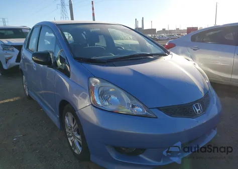 2009 Honda Fit Sport из США, поврежденный, VIN JHMGE88419S026564